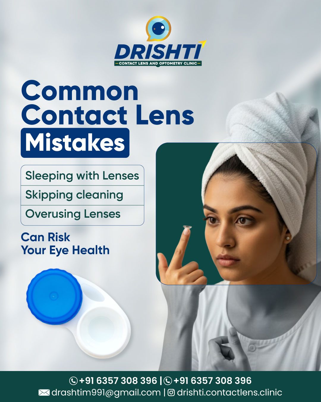 Drishti eyewear care tips