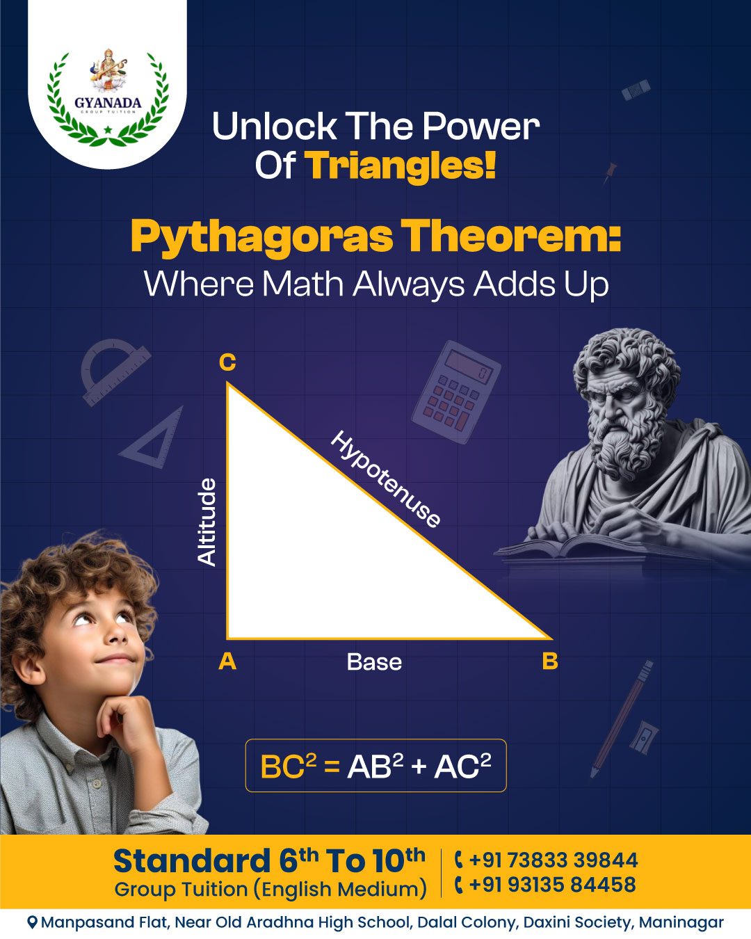 Gyanada Pythagoras learning post