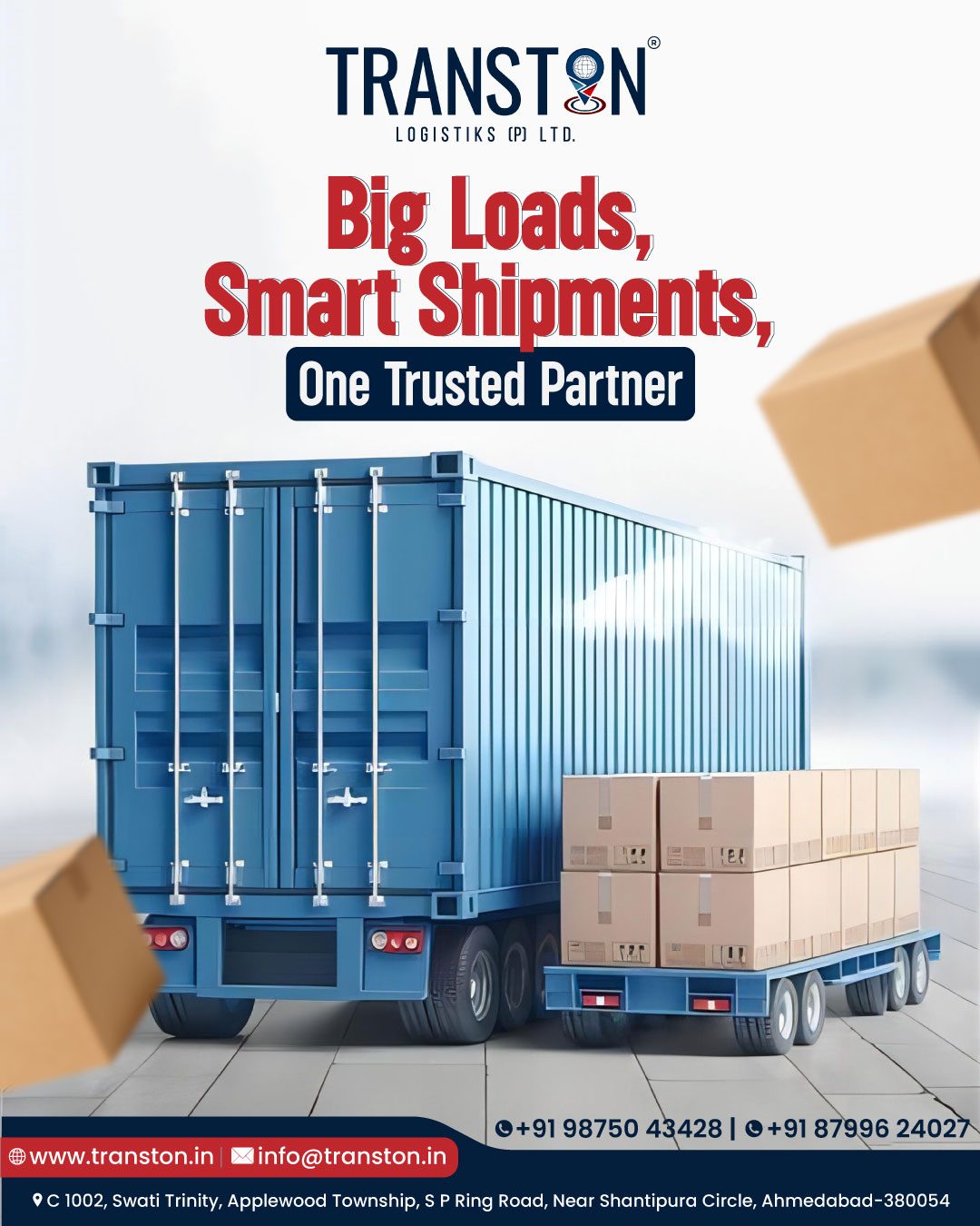 Transton smart shipments creative